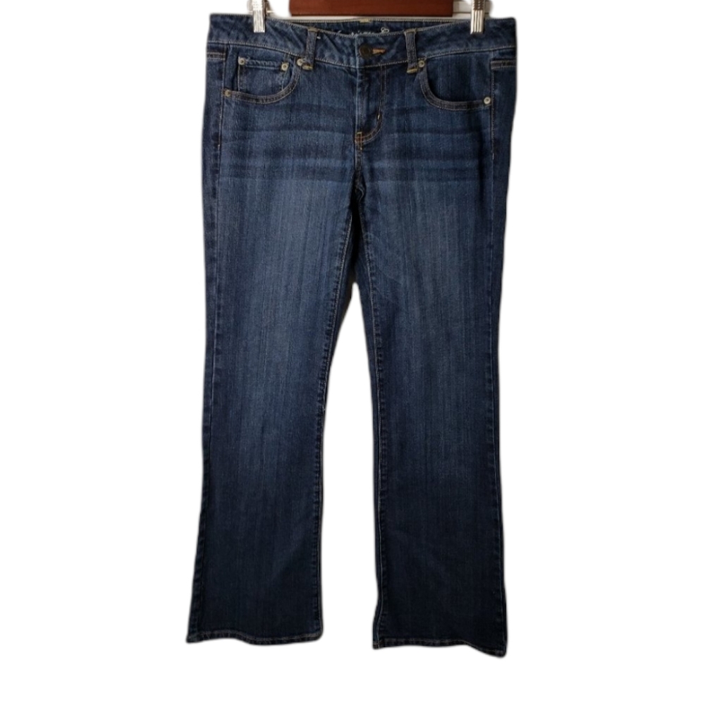 American Eagle 10R 34x31 Favorite Boyfriend Dark Wash Jeans Plus
